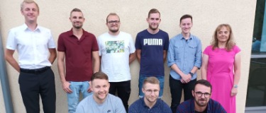 Gruppenbild der Schulbesten